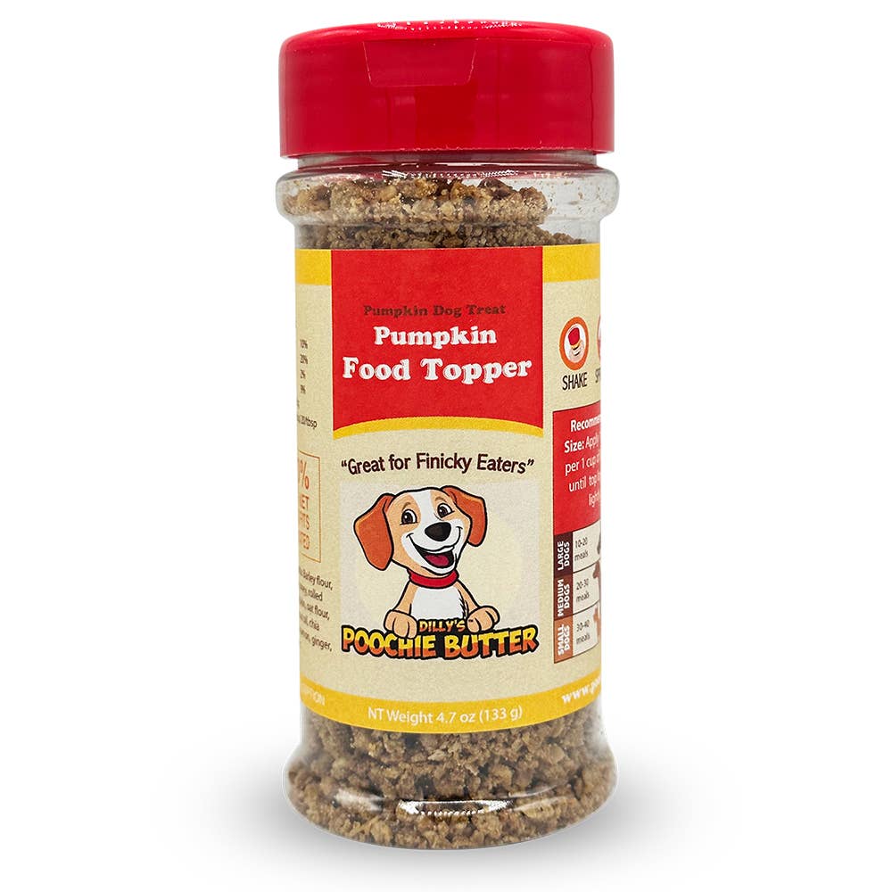 Poochie Butter - Dog Food Topper All Natural 3.5oz - Peanut Butter