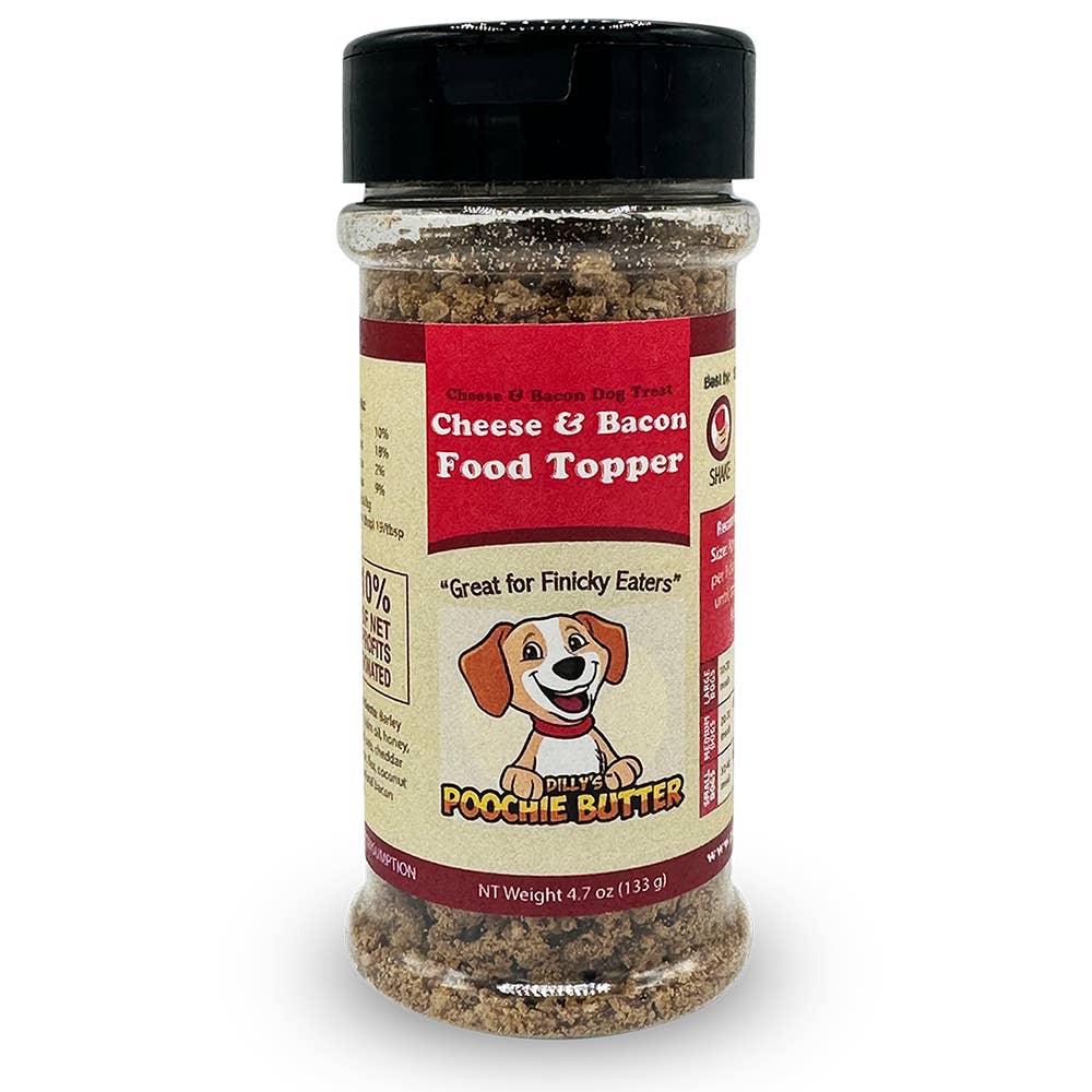 Poochie Butter - Dog Food Topper All Natural 3.5oz - Peanut Butter