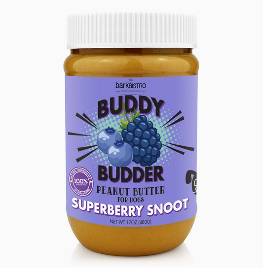 Superberry Snoot Buddy Budder 17oz jar