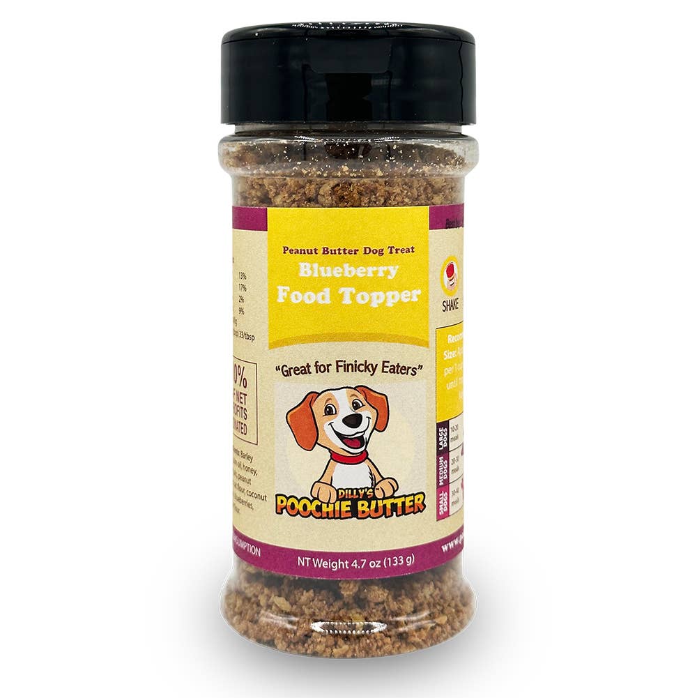 Poochie Butter - Dog Food Topper All Natural 3.5oz - Peanut Butter