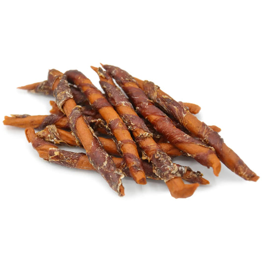 Lucky Premium Treats - CHICKEN WRAPPED SWEET POTATO  6" set of 5