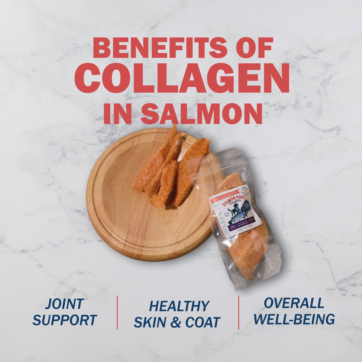 Salmon Tenders - .5 EJ Pets