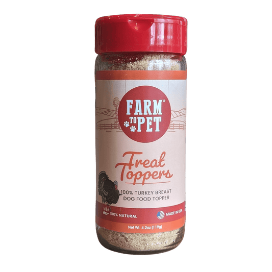 Turkey Dog Food Topper-Farm to Pet Healthy Dog Treats
