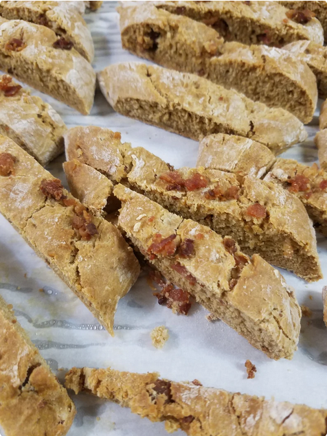 Bacon Biscotti Jar