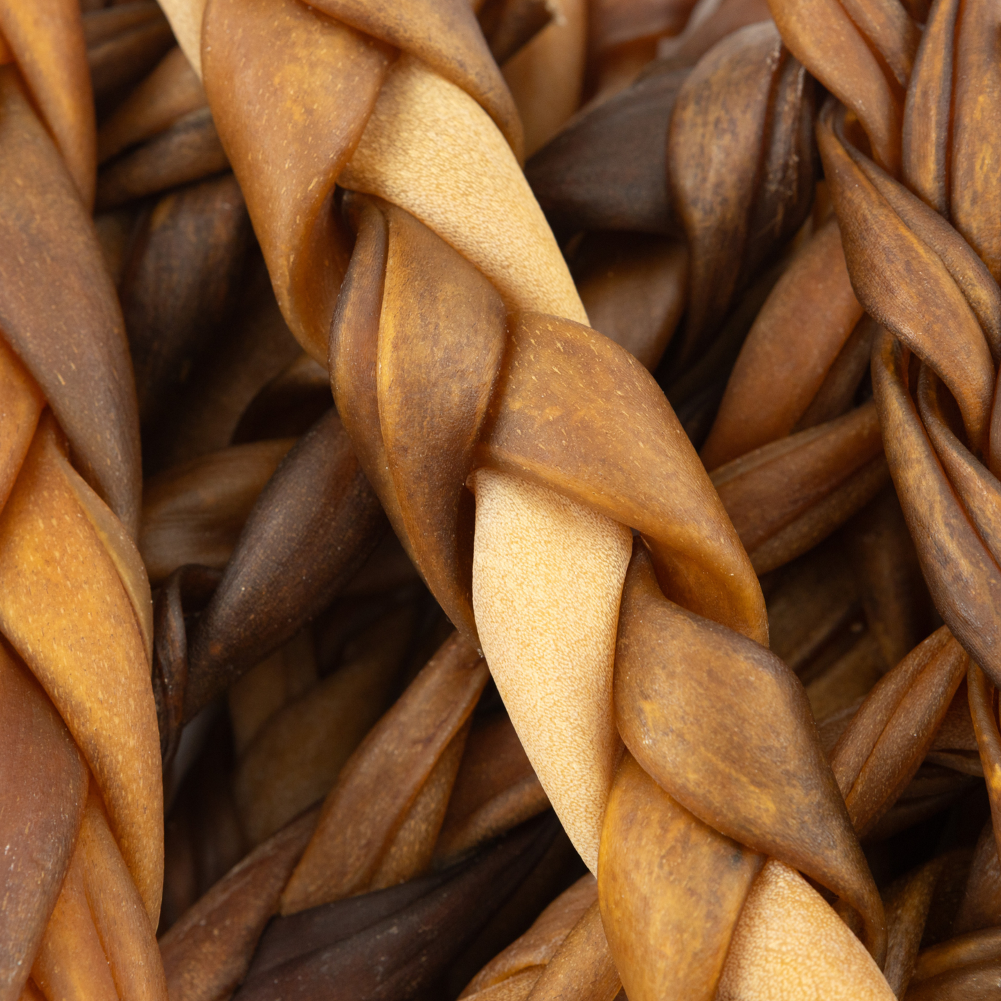 Braided Collagen Stick Dog Treats - 6" Standard ( set of 4)